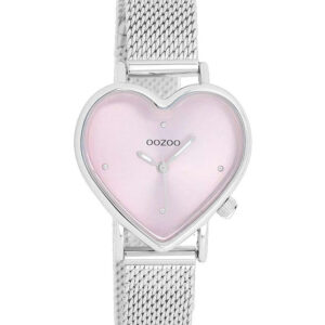 Oozoo Timepieces Silver Metallic Bracelet C11414