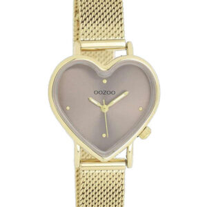 Oozoo Timepieces Gold Metallic Bracelet C11416