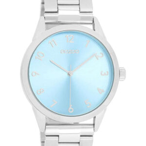 Oozoo Timepieces Silver Stainless Steel Bracelet C11423