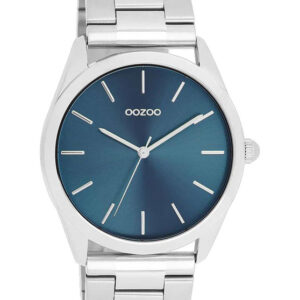 Oozoo Timepieces Silver Stainless Steel Bracelet C11428