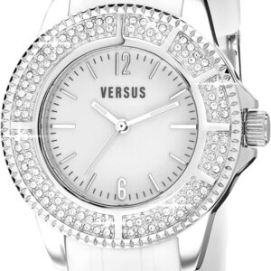 VERSUS Crystal Tokyo White Rubber Strap 3C6410