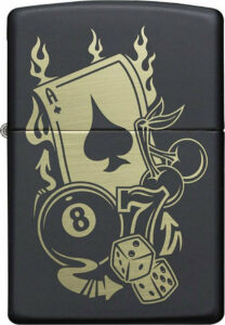 Zippo 49257 Gambling Design