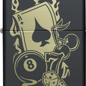 Zippo 49257 Gambling Design