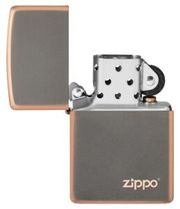 Zippo 49839ZL Rustic Bronze with logo