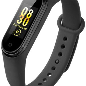 DAS.4 CN40 Fitness Tracker Black Silicone Strap 50241