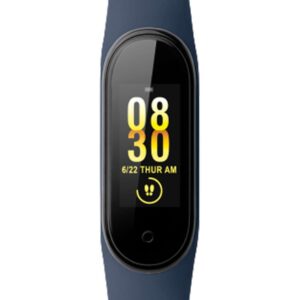 DAS.4 CN40 Fitness Tracker Blue Silicone Strap 50242