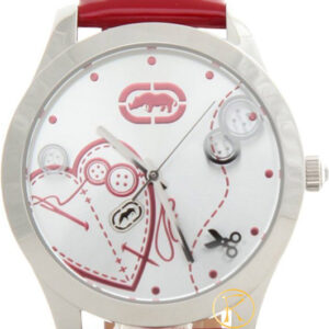 Marc Ecko Red Leather Strap E08505L2