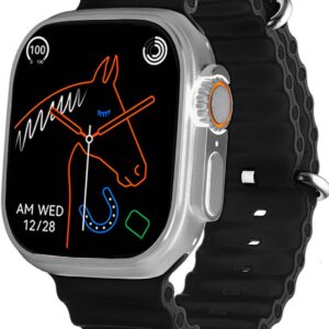 DAS.4 SU09 Smartwatch Black Silicone Strap 65041