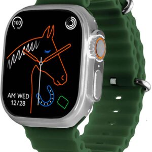 DAS.4 SU09 Smartwatch Green Silicone Strap 65044