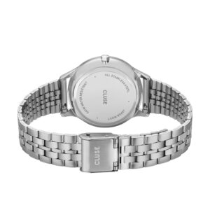 Cluse Minuit Date Silver Stainless steel Bracelet CW14303