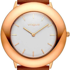 Vogue Orchid Brown Leather Strap 812751