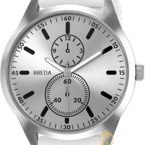 Breda Connor White Rubber Strap 8153