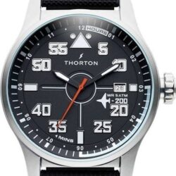 THORTON Rolf Black Leather Strap 9006231