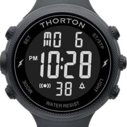 THORTON Sigurd Black Silicone Strap 9101301