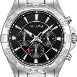Bulova Stainless Steel Bracelet 96A216