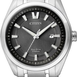 CITIZEN EcoDrive Titanium Bracelet AW1240-57E