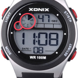 XONIX BBC-007 Black Rubber Strap