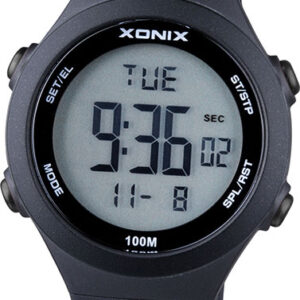 XONIX Kids BBD-006A Black Rubber Strap