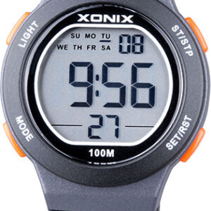 XONIX BBE-005 Black Rubber Strap