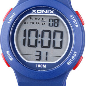 XONIX BBE-006 Blue Rubber Strap