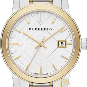 Burberry Watch Women's Swiss Two Tone Stainless Steel Bracelet BU9115