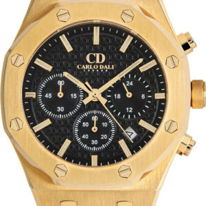 CARLO DALI Chronograph Gold, Black CD.WA.0157.0268.GO.01