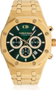 CARLO DALI Chronograph Metal Green Limited CD.WA.0165.0275.GO.02