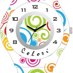 COLORI Kids White Rubber Strap CLK101