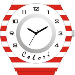 COLORI Kids White Rubber Strap CLK103