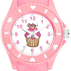 Colori Kids Rubber Strap Pink CLK119