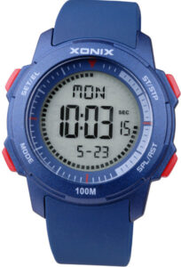 XONIX DAY- 004 Blue Rubber Strap