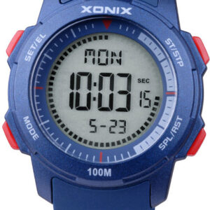 XONIX DAY- 004 Blue Rubber Strap