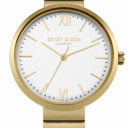 DAISY DIXON Victoria Gold Metal Bracelet DD033GM