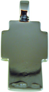 Λευκόχρυσος Σταυρός 14Κ code GK0089-1205