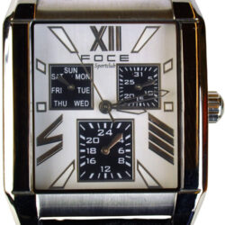Foce Black Leather Strap F97LGS