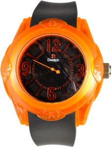 D-Watch Black Silicone Strap TM-1001-06