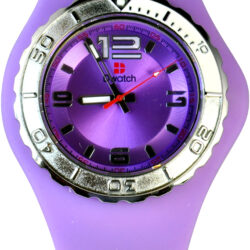 D-Watch Purple Silicone Strap TM-10083MB-05