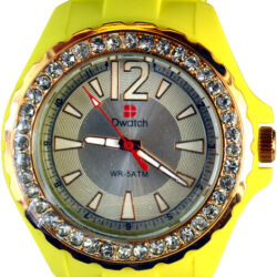 D-Watch Yellow Rubber Strap TM-1005S-11