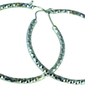 Ασημένια σκουλαρίκια κρίκοι code GK0425