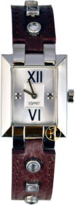 Esprit Brown Leather Strap ES102552004