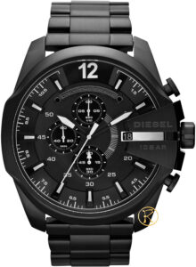 DIESEL Mega Chief Black Stainless Steel Chronograph DZ4283