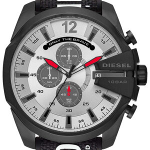 Diesel Mega Chief Black Fabric Chronograph DZ4512