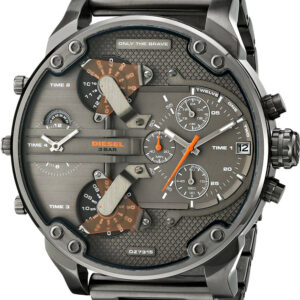 DIESEL Μr Daddy 2 Black Stainless Steel Bracelet DZ7315