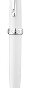 Escada Rhodium Plated White Lacquered E90006