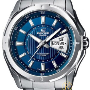 CASIO Edifice Stainless Steel Bracelet Blue Dial EF-129D-2AVEF