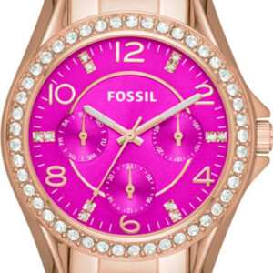 Fossil Riley Multi-Function Rose Gold-tone Ladies Watch ES3531
