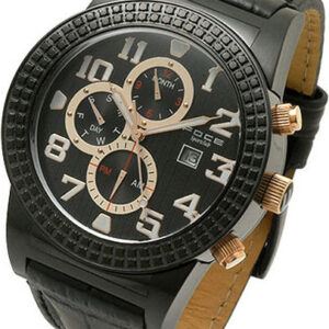 Foce Black Leather Strap F949GB203