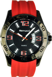 Ferrucci Red Rubber Strap FC1240.04