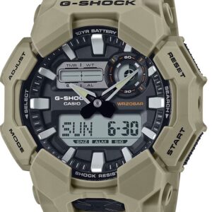 CASIO G-Shock Biege Rubber Strap GA-010-5AER
