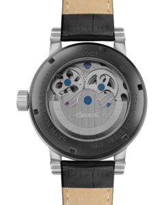 Ingersoll Arc Automatic Dual Time Black Leather Strap I16001